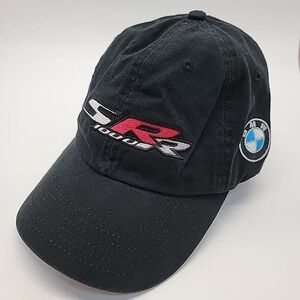 BMW Motorrad S1000RR Hat Baseball Cap Logo Embroidered Black Men's Adjustable